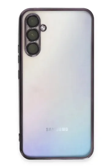 Newface Samsung Galaxy A34 5G Kılıf Razer Lensli Silikon - Mor resmi