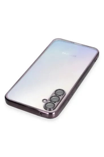 Newface Samsung Galaxy A34 5G Kılıf Razer Lensli Silikon - Mor resmi