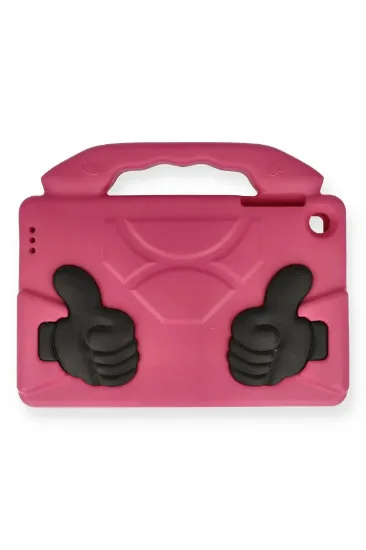 Newface iPad 4 9.7 Kılıf Like Stantlı Tablet Silikon - Pembe resmi