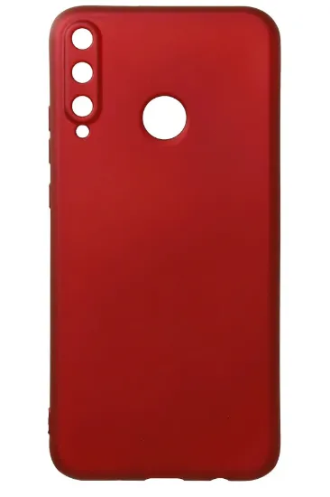 Newface Huawei P40 Lite E Kılıf First Silikon - Bordo resmi