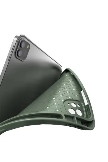 Newface iPad 10.2 (7.nesil) Kılıf Tablet Focus Silikon - Lacivert resmi