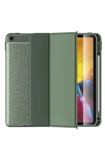Newface iPad 10.2 (7.nesil) Kılıf Tablet Focus Silikon - Yeşil resmi