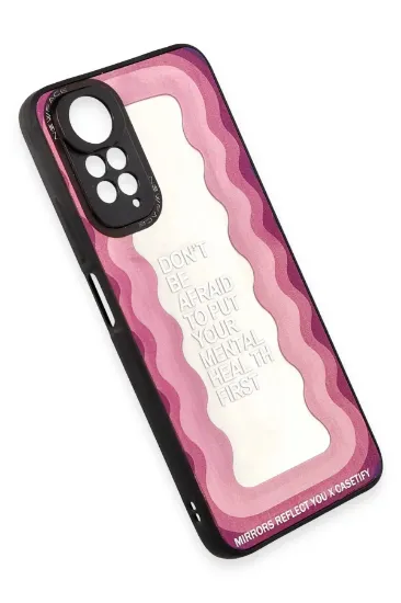 Newface Xiaomi Redmi Note 11 Kılıf Mirror Desenli Kapak - Mirror - 11 resmi