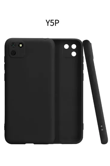 Newface Huawei Y5P Kılıf First Silikon - Siyah resmi