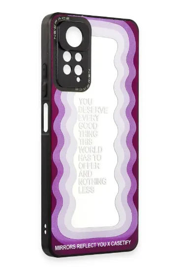 Newface Xiaomi Redmi Note 11 Pro Kılıf Mirror Desenli Kapak - Mirror - 5 resmi