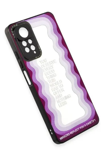 Newface Xiaomi Redmi Note 11 Pro Kılıf Mirror Desenli Kapak - Mirror - 5 resmi