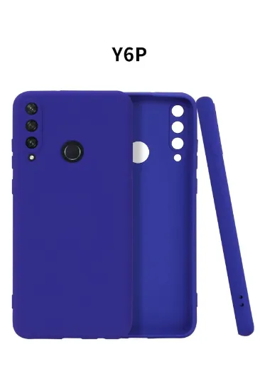 Newface Huawei Y6P Kılıf First Silikon - Lacivert resmi