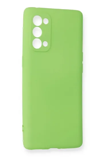 Newface Oppo Reno 5 Pro Kılıf First Silikon - Yeşil resmi