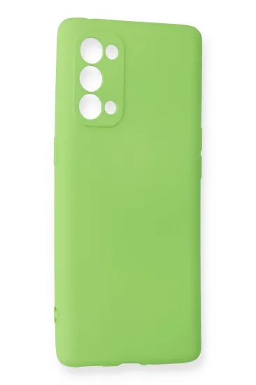 Newface Oppo Reno 5 Pro Kılıf First Silikon - Yeşil resmi
