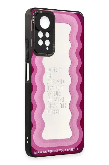 Newface Xiaomi Redmi Note 11 Pro Kılıf Mirror Desenli Kapak - Mirror - 11 resmi