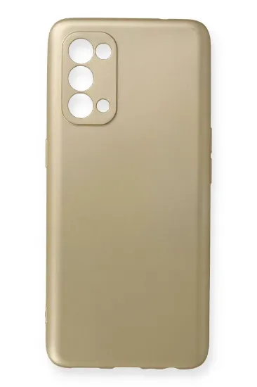 Newface Oppo Reno 5 Pro Kılıf First Silikon - Gold resmi
