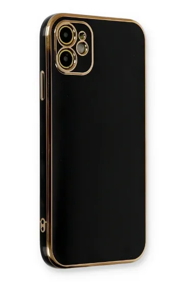 Newface iPhone 11 Kılıf Volet Silikon - Siyah resmi