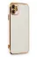 Newface iPhone 11 Kılıf Volet Silikon - Beyaz resmi