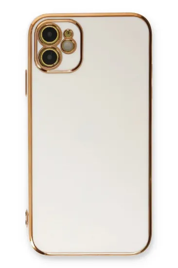 Newface iPhone 11 Kılıf Volet Silikon - Beyaz resmi