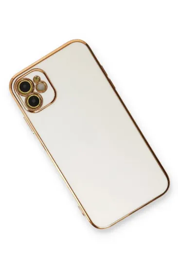 Newface iPhone 11 Kılıf Volet Silikon - Beyaz resmi