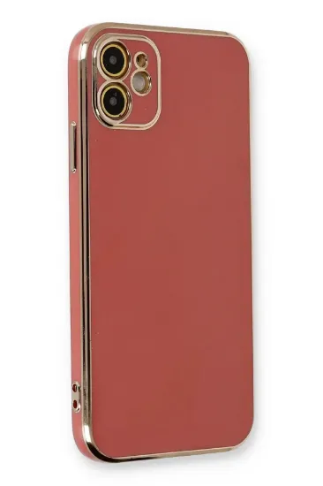 Newface iPhone 11 Kılıf Volet Silikon - Kırmızı resmi