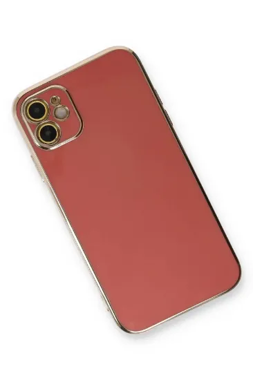 Newface iPhone 11 Kılıf Volet Silikon - Kırmızı resmi