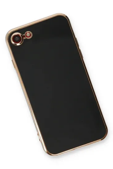 Newface iPhone 7 Kılıf Volet Silikon - Siyah resmi