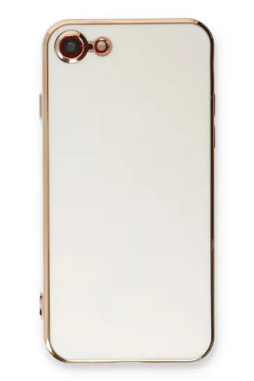 Newface iPhone 7 Kılıf Volet Silikon - Beyaz resmi