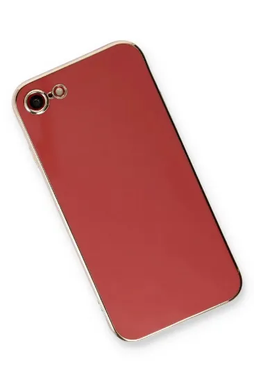 Newface iPhone 7 Kılıf Volet Silikon - Kırmızı resmi