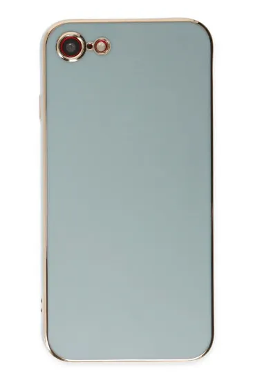 Newface iPhone 7 Kılıf Volet Silikon - Açık Yeşil resmi