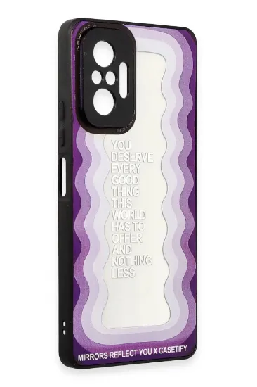 Newface Xiaomi Redmi Note 10 Pro Kılıf Mirror Desenli Kapak - Mirror - 5 resmi