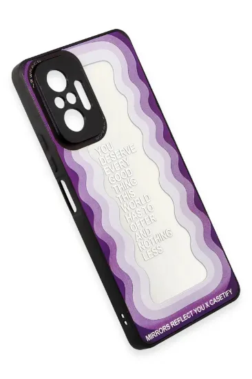 Newface Xiaomi Redmi Note 10 Pro Kılıf Mirror Desenli Kapak - Mirror - 5 resmi