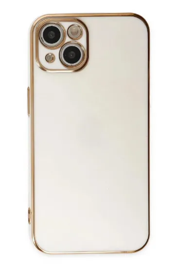 Newface iPhone 13 Kılıf Volet Silikon - Beyaz resmi