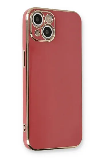 Newface iPhone 13 Kılıf Volet Silikon - Kırmızı resmi