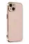 Newface iPhone 13 Kılıf Volet Silikon - Pembe resmi