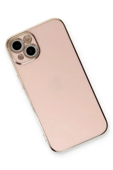 Newface iPhone 13 Kılıf Volet Silikon - Pembe resmi