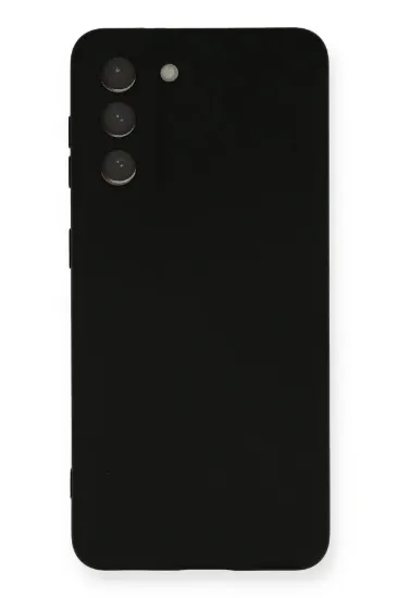 Newface Samsung Galaxy S21 Kılıf Nano içi Kadife Silikon - Siyah resmi