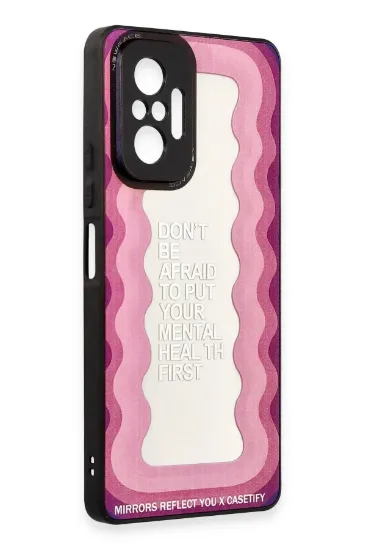 Newface Xiaomi Redmi Note 10 Pro Kılıf Mirror Desenli Kapak - Mirror - 11 resmi