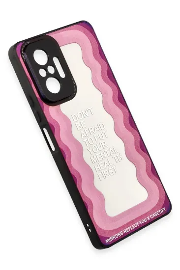 Newface Xiaomi Redmi Note 10 Pro Kılıf Mirror Desenli Kapak - Mirror - 11 resmi