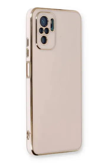 Newface Xiaomi Redmi Note 10 Kılıf Volet Silikon - Pembe resmi