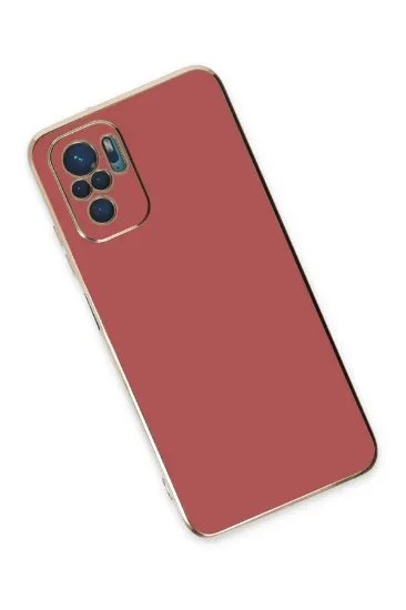 Newface Xiaomi Redmi Note 10 Kılıf Volet Silikon - Kırmızı resmi