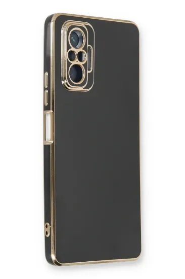 Newface Xiaomi Redmi Note 10 Pro Kılıf Volet Silikon - Siyah resmi