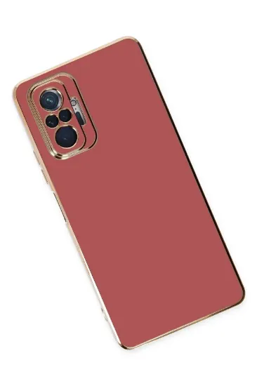 Newface Xiaomi Redmi Note 10 Pro Kılıf Volet Silikon - Kırmızı resmi