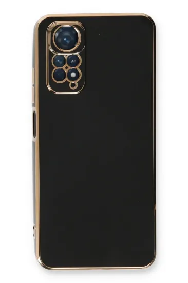 Newface Xiaomi Redmi Note 11 Kılıf Volet Silikon - Siyah resmi