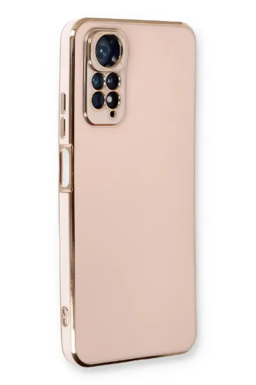 Newface Xiaomi Redmi Note 11 Kılıf Volet Silikon - Pembe resmi