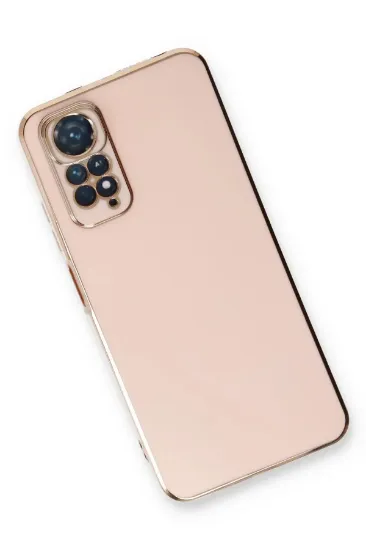 Newface Xiaomi Redmi Note 11 Kılıf Volet Silikon - Pembe resmi