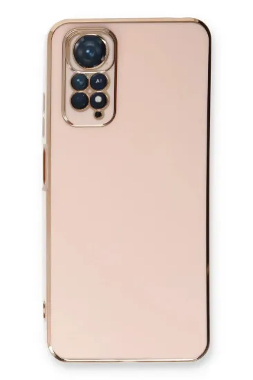Newface Xiaomi Redmi Note 11 Kılıf Volet Silikon - Pembe resmi