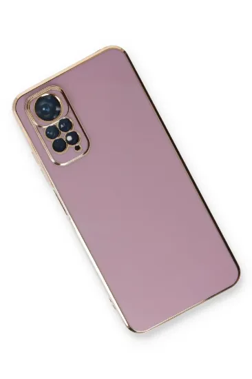 Newface Xiaomi Redmi Note 11 Kılıf Volet Silikon - Mor resmi