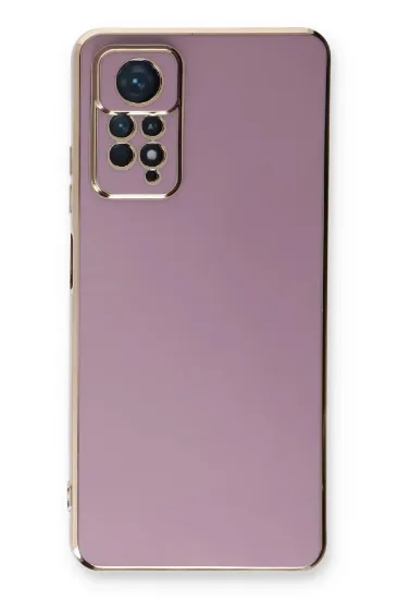 Newface Xiaomi Redmi Note 11 Kılıf Volet Silikon - Mor resmi