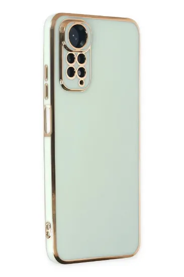 Newface Xiaomi Redmi Note 11 Kılıf Volet Silikon - Açık Yeşil resmi
