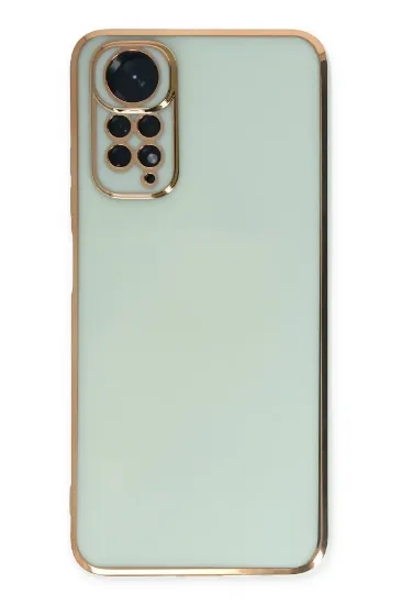 Newface Xiaomi Redmi Note 11 Kılıf Volet Silikon - Açık Yeşil resmi
