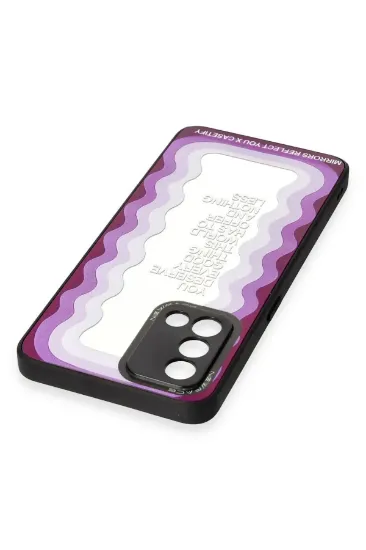 Newface Oppo A74 4G Kılıf Mirror Desenli Kapak - Mirror - 5 resmi