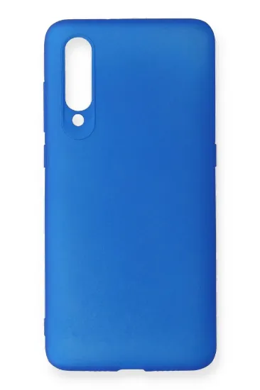 Newface Xiaomi Mi 9 Kılıf First Silikon - Mavi resmi