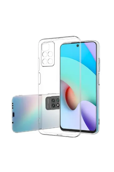 Newface Xiaomi Redmi 10 2022 Kılıf Lüx Şeffaf Silikon resmi