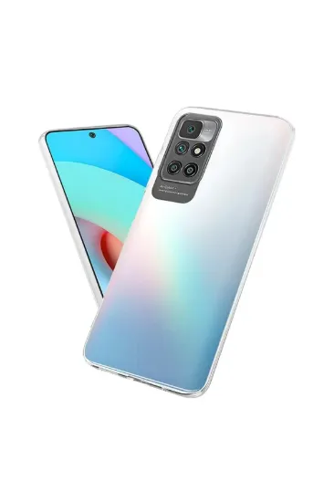 Newface Xiaomi Redmi 10 2022 Kılıf Lüx Şeffaf Silikon resmi